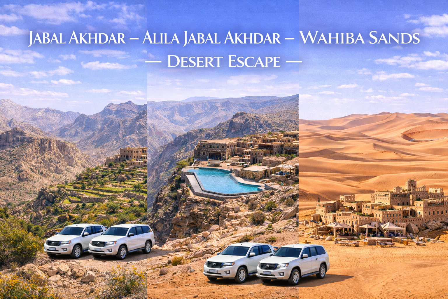 Jabal Akhdar 3-Day Weekend Package
